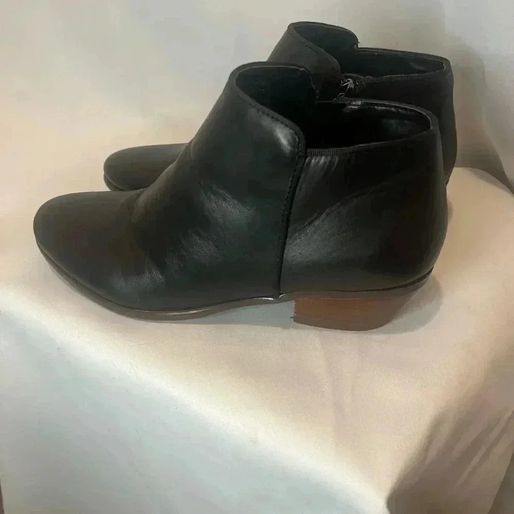 Crown Vintage Tabitha Leather Booties size 7.5 m - Picture 7 of 7